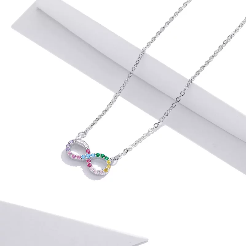 (afbeelding voor) Pandora Style Oneindigheidssymbool Chain Ketting - SCN402 - Bekijken 2