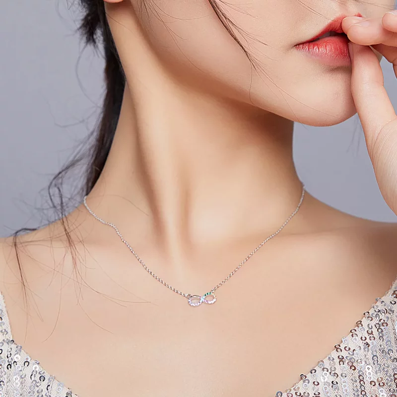 (afbeelding voor) Pandora Style Oneindigheidssymbool Chain Ketting - SCN402 - Bekijken 8