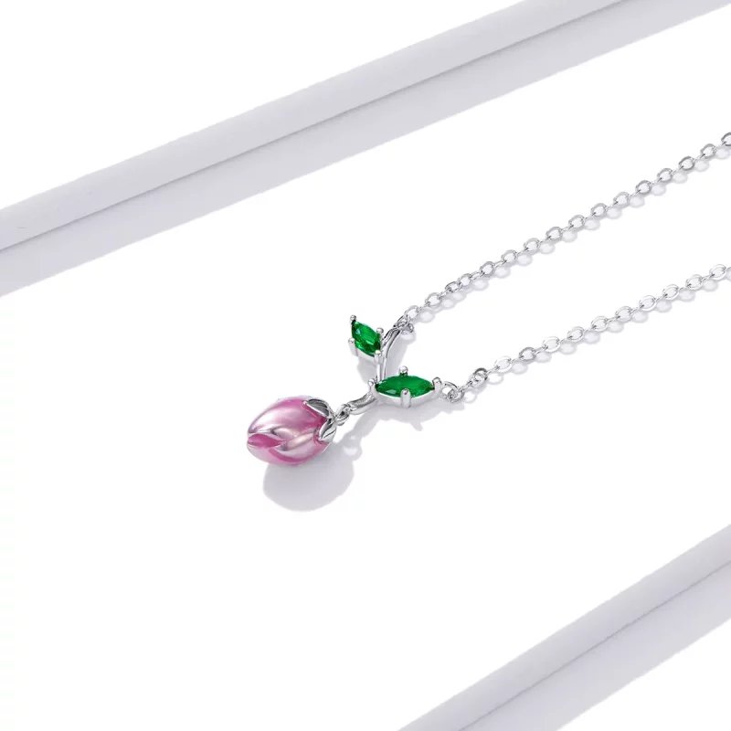 (afbeelding voor) Pandora Style Ontluikende meeldraden Ketting - BSN214 - Bekijken 2