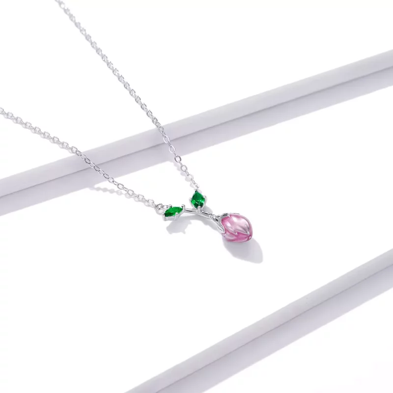 (afbeelding voor) Pandora Style Ontluikende meeldraden Ketting - BSN214 - Bekijken 3