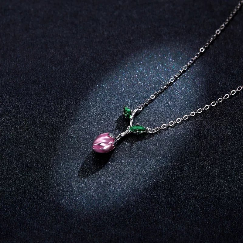 (afbeelding voor) Pandora Style Ontluikende meeldraden Ketting - BSN214 - Bekijken 5