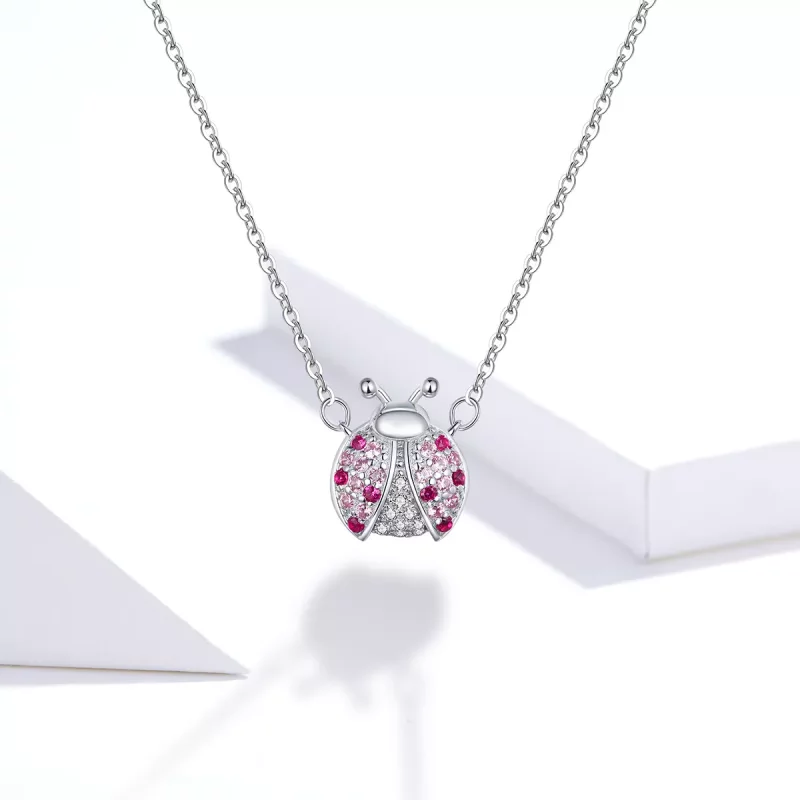 (afbeelding voor) Pandora Style Oogverblindend lieveheersbeestje Chain Ketting - SCN400 - Bekijken 5