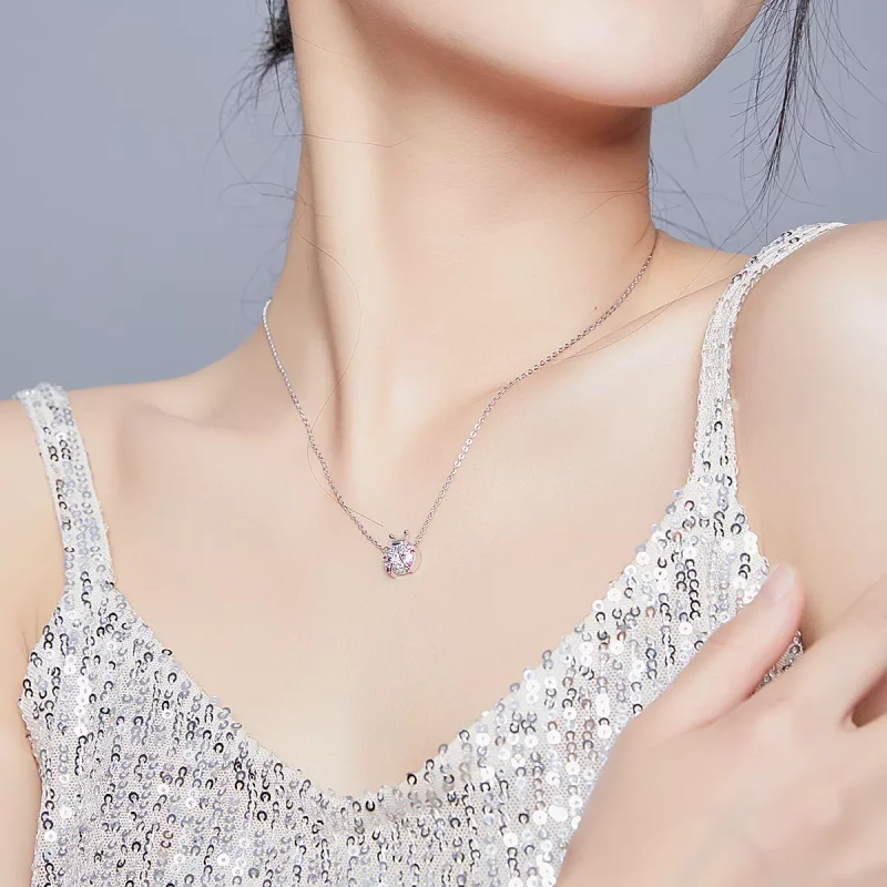 (afbeelding voor) Pandora Style Oogverblindend lieveheersbeestje Chain Ketting - SCN400 - Bekijken 7