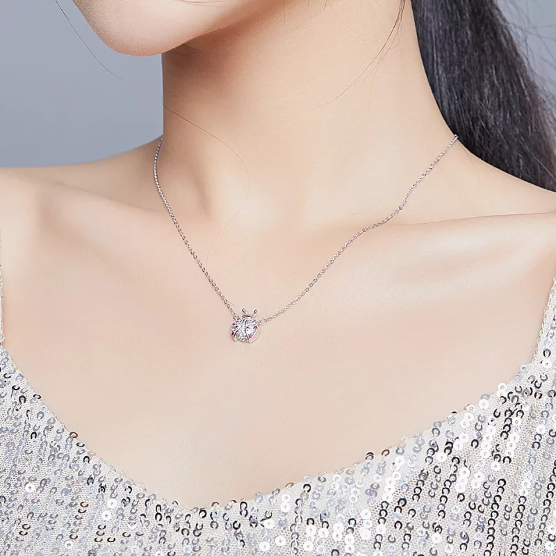 (afbeelding voor) Pandora Style Oogverblindend lieveheersbeestje Chain Ketting - SCN400 - Bekijken 9