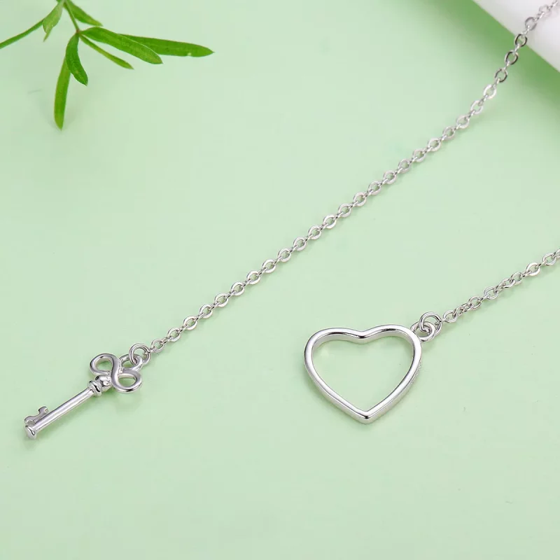 (afbeelding voor) Pandora Style Open je hart Chain Ketting - SCN107 - Bekijken 6