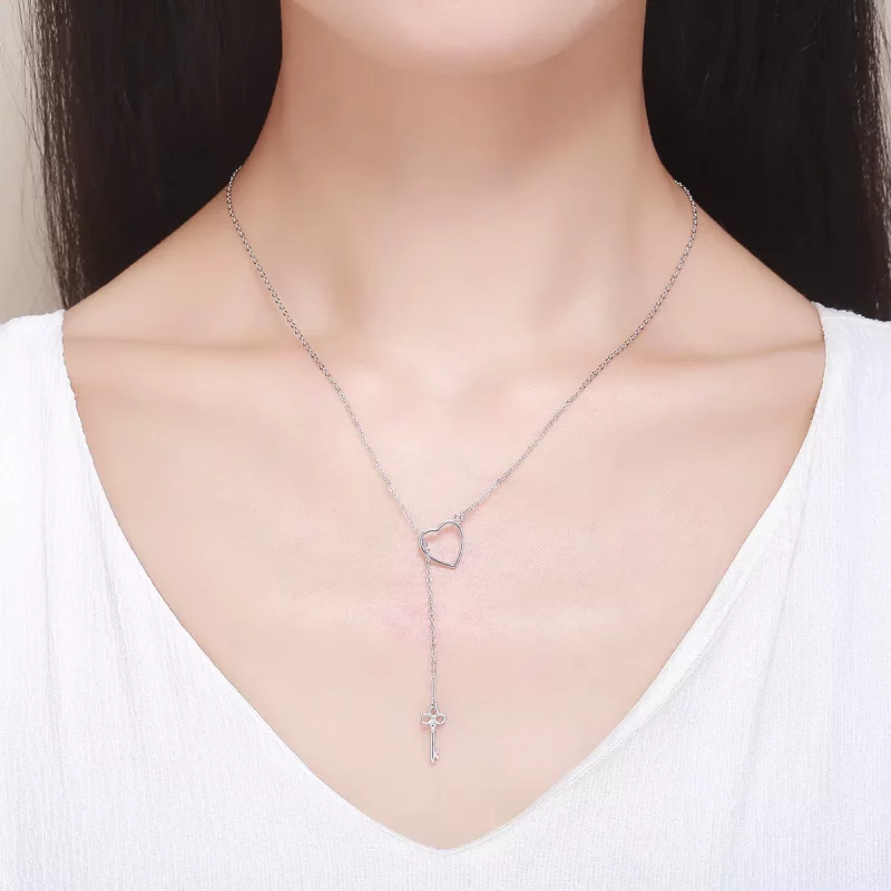 (afbeelding voor) Pandora Style Open je hart Chain Ketting - SCN107 - Bekijken 8