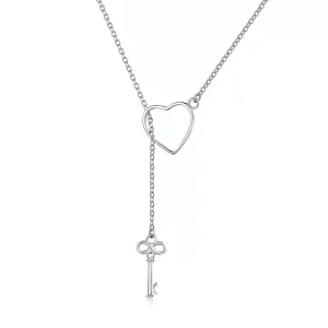 (afbeelding voor) Pandora Style Open je hart Chain Ketting - SCN107