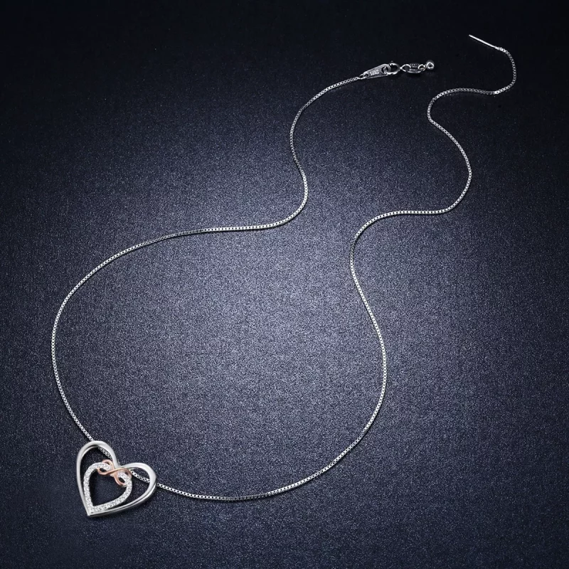 (afbeelding voor) Pandora Style Prachtig hart Chain Ketting - SCN121 - Bekijken 8