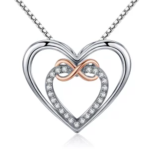 Pandora Style Prachtig hart Chain Ketting - SCN121 (afbeelding voor) Pandora Style Prachtig hart Chain Ketting - SCN121
