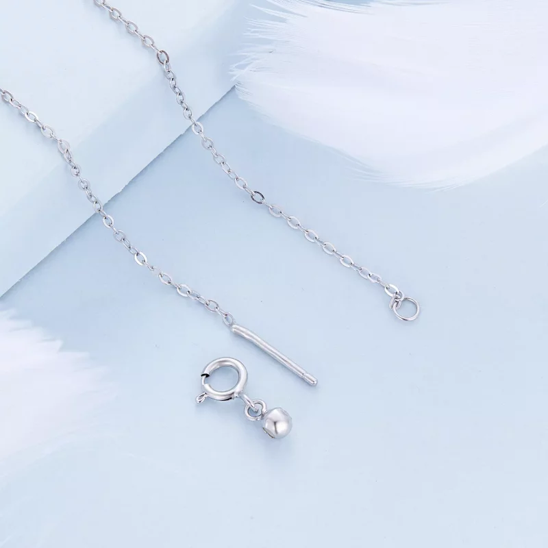 (afbeelding voor) Pandora Style Prinses Ascher Ketting - BSN267 - Bekijken 5