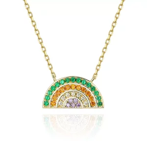 Pandora Style Regenboog Chain Ketting - SCN378 (afbeelding voor) Pandora Style Regenboog Chain Ketting - SCN378