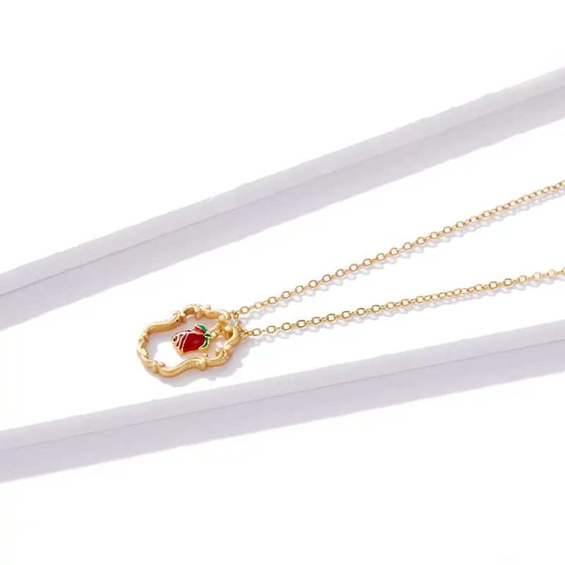 (afbeelding voor) Pandora Style Retro Roos Ketting - BSN157 - Bekijken 2