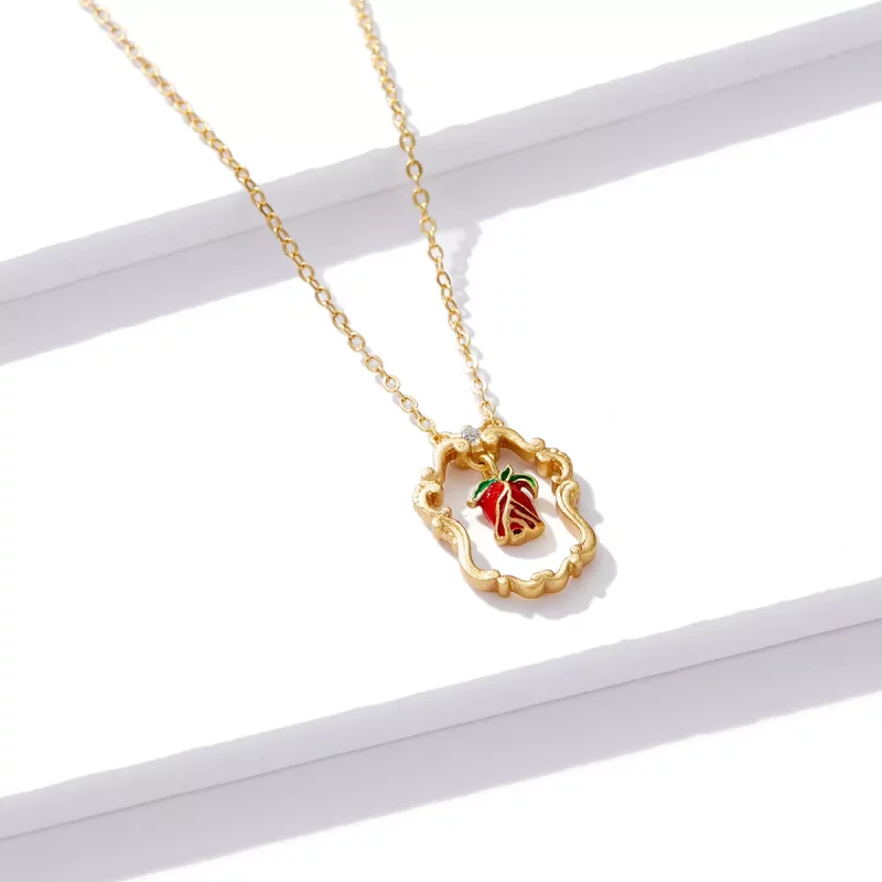 (afbeelding voor) Pandora Style Retro Roos Ketting - BSN157 - Bekijken 3