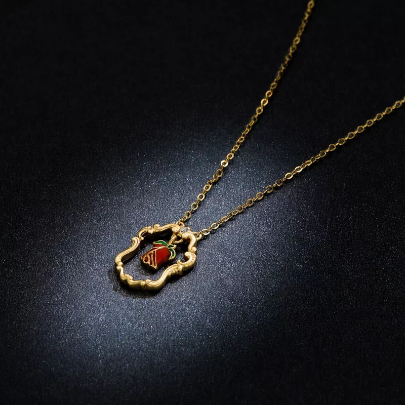 (afbeelding voor) Pandora Style Retro Roos Ketting - BSN157 - Bekijken 6