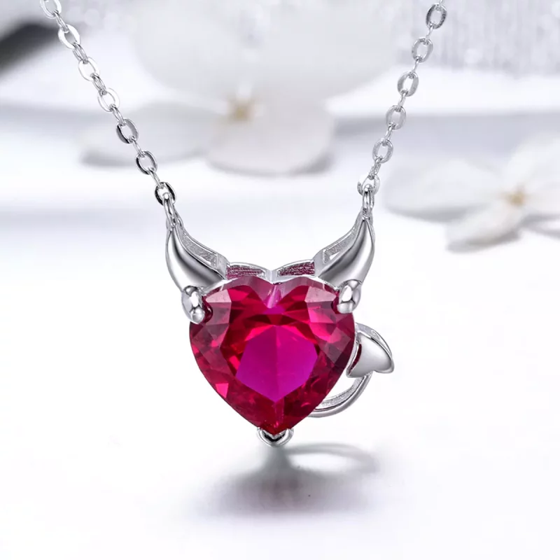 (afbeelding voor) Pandora Style rode Duivel Chain Ketting - SCN286 - Bekijken 2