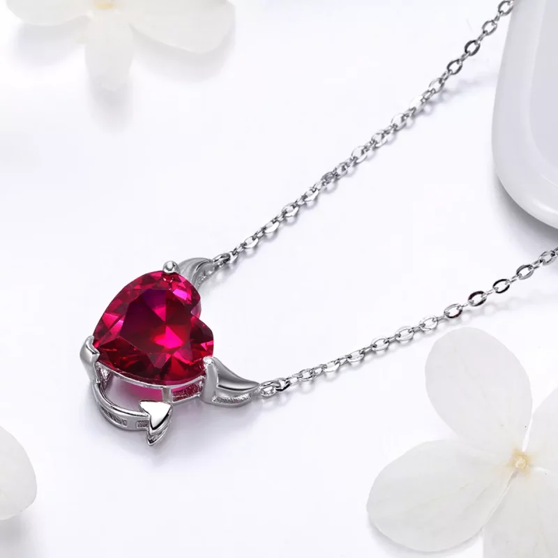 (afbeelding voor) Pandora Style rode Duivel Chain Ketting - SCN286 - Bekijken 3