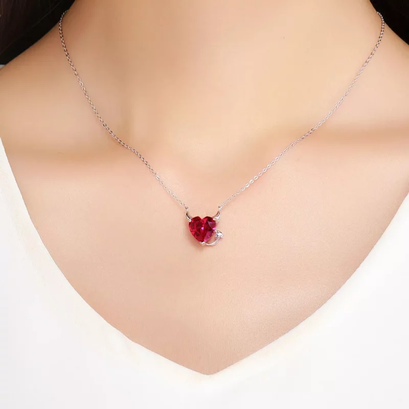 (afbeelding voor) Pandora Style rode Duivel Chain Ketting - SCN286 - Bekijken 7