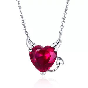 Pandora Style rode Duivel Chain Ketting - SCN286 (afbeelding voor) Pandora Style rode Duivel Chain Ketting - SCN286