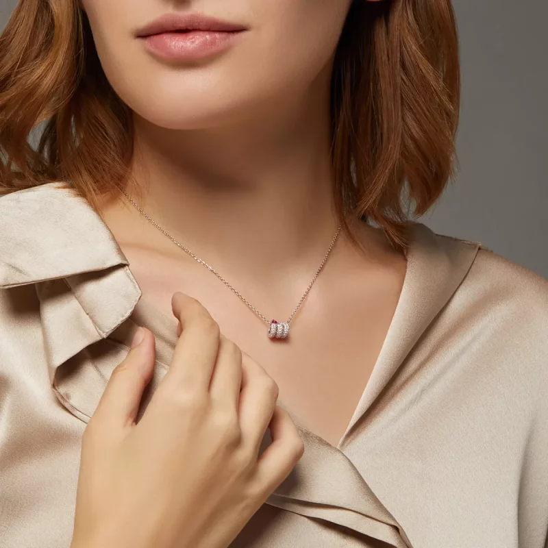 (afbeelding voor) Pandora Style Romantisch Slangenhart Ketting - BSN150 - Bekijken 7