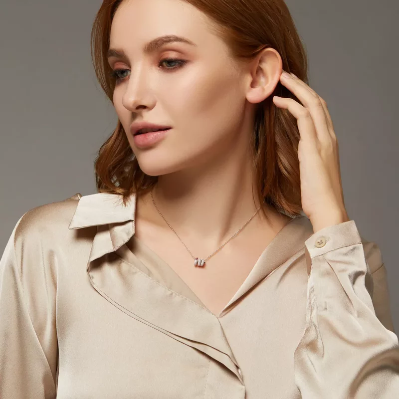 (afbeelding voor) Pandora Style Romantisch Slangenhart Ketting - BSN150 - Bekijken 9