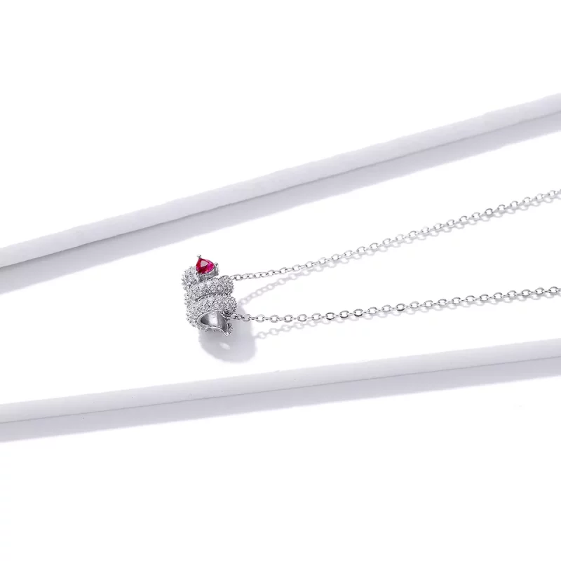 (afbeelding voor) Pandora Style Romantisch Slangenhart Ketting - BSN150 - Bekijken 11