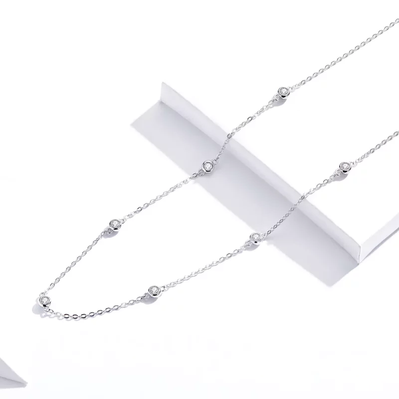 (afbeelding voor) Pandora Style Romantische glans Chain Ketting - SCN393 - Bekijken 3