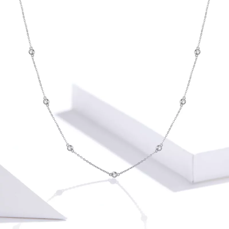 (afbeelding voor) Pandora Style Romantische glans Chain Ketting - SCN393 - Bekijken 8