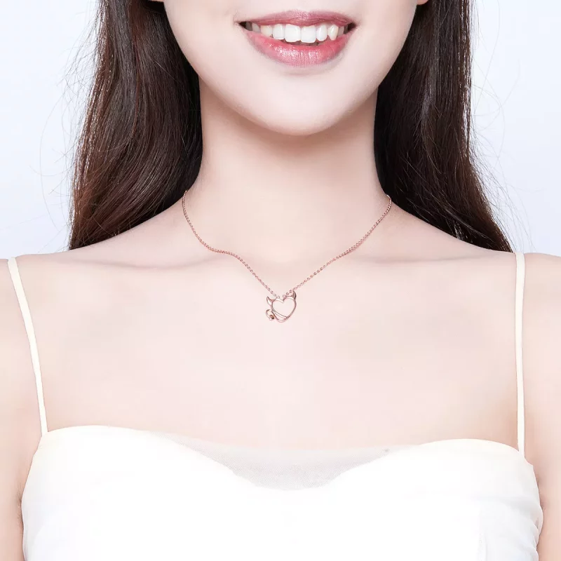 (afbeelding voor) Pandora Style Rose Koakuma Chain Ketting - SCN344 - Bekijken 6