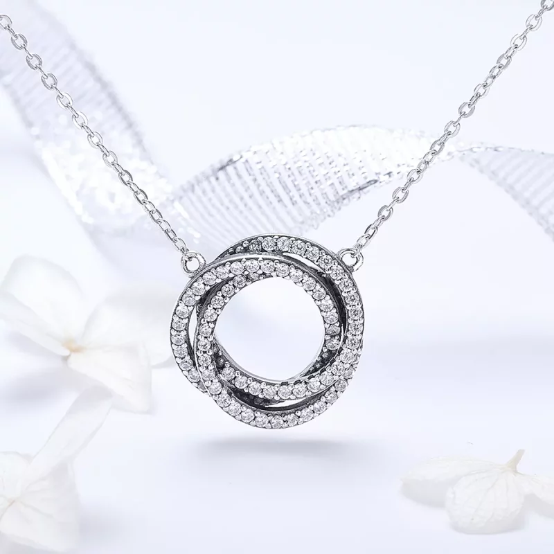 (afbeelding voor) Pandora Style Rose minimalisme Chain Ketting - SCN259 - Bekijken 2
