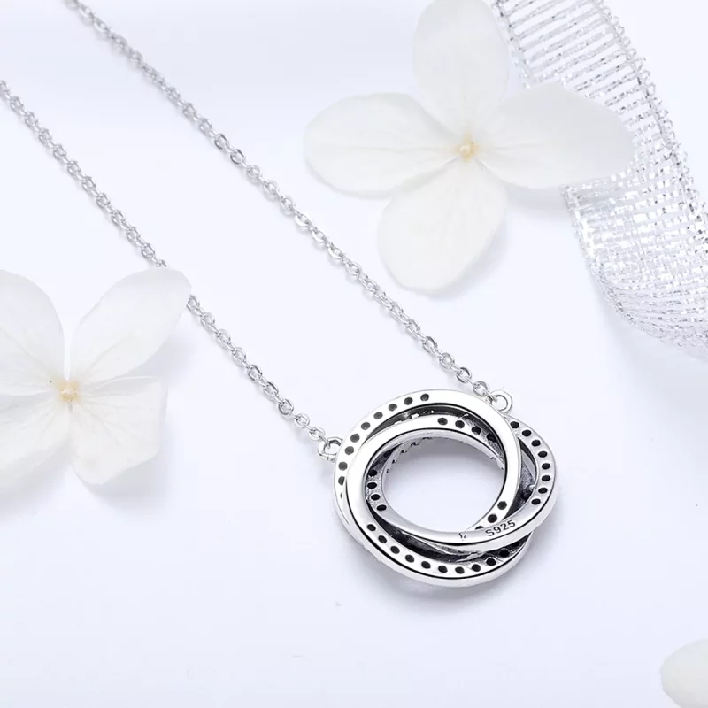 (afbeelding voor) Pandora Style Rose minimalisme Chain Ketting - SCN259 - Bekijken 4