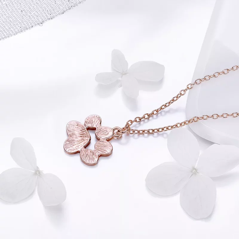 (afbeelding voor) Pandora Style Rose Schattige poot Chain Ketting - SCN275-3 - Bekijken 3