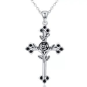(afbeelding voor) Pandora Style Rozenkruis Chain Ketting - SCN091