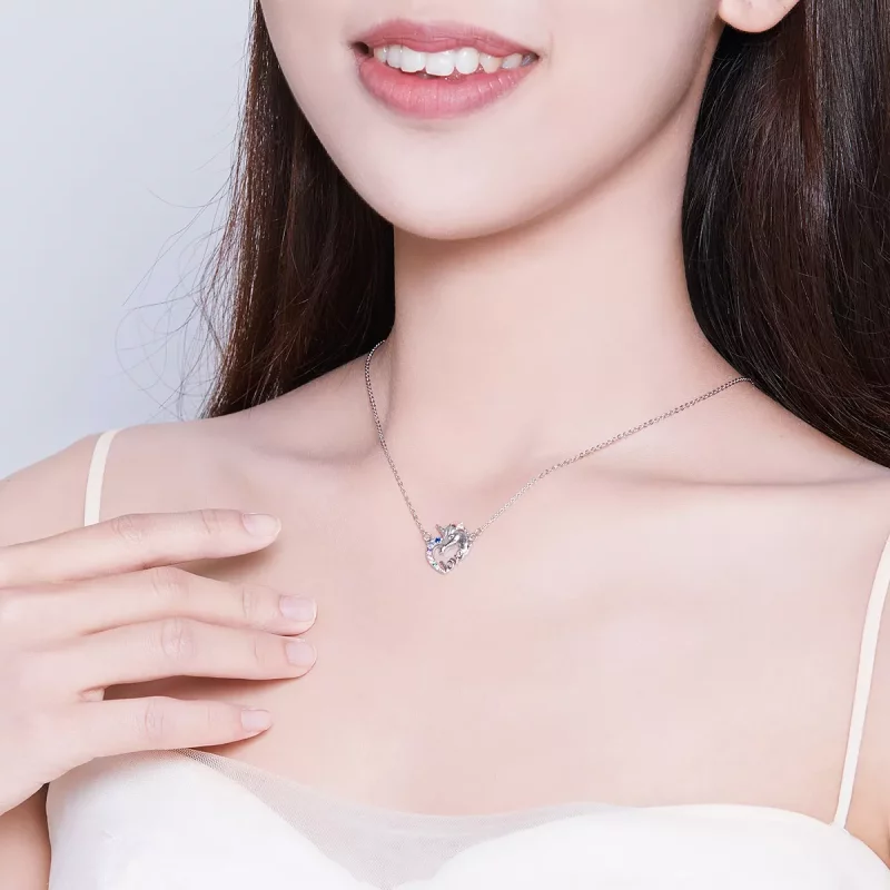 (afbeelding voor) Pandora Style Schattige Eenhoorn Chain Ketting - SCN348 - Bekijken 7