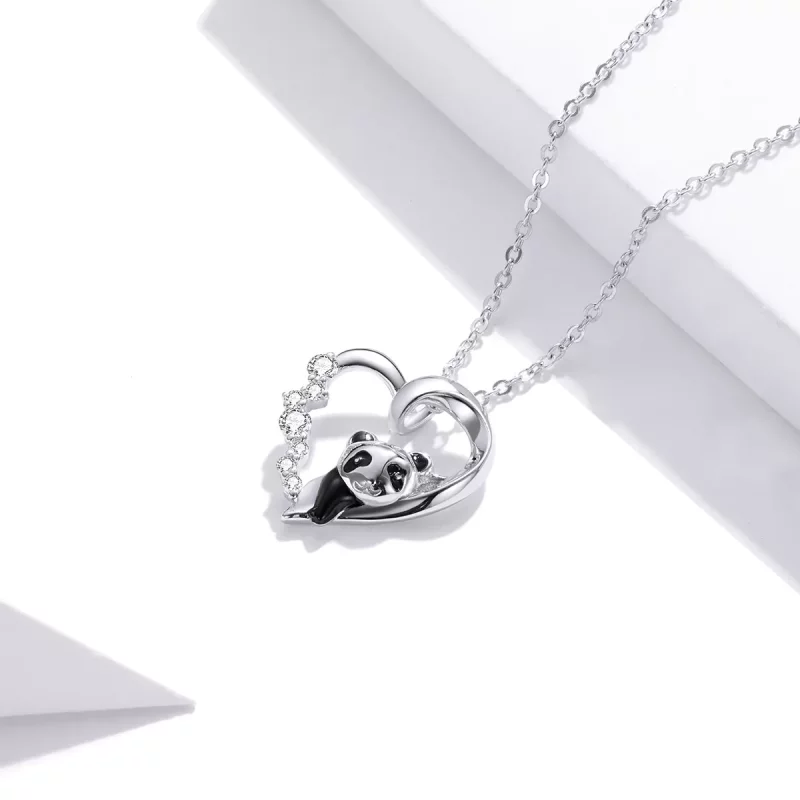 (afbeelding voor) Pandora Style Schattige kattenoren Chain Ketting - SCN453 - Bekijken 2