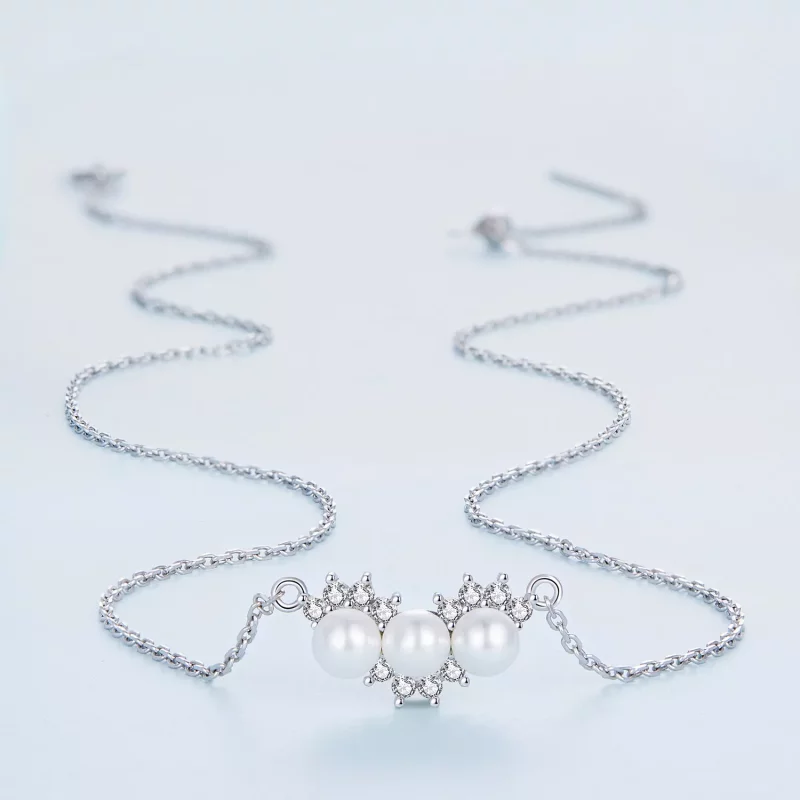 (afbeelding voor) Pandora Style Shell Kralen Ketting - BSN269 - Bekijken 3