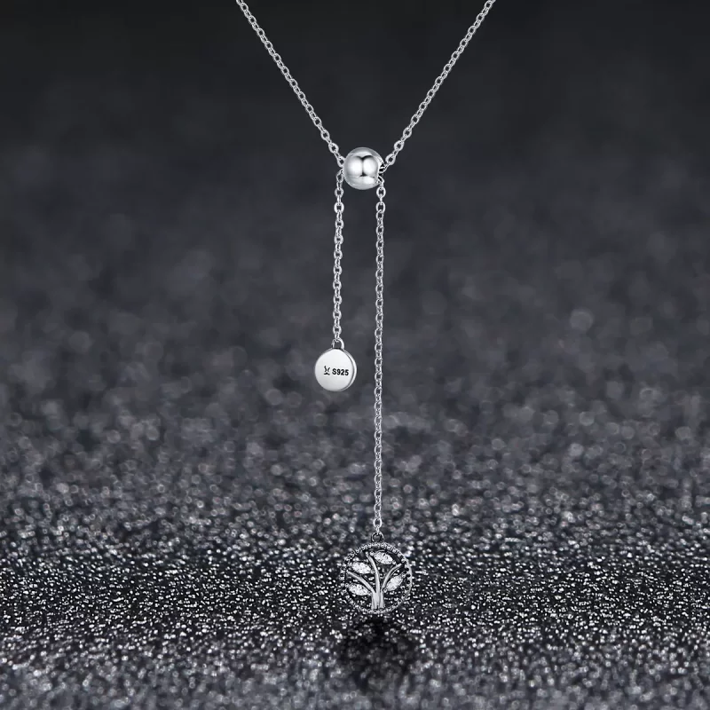 (afbeelding voor) Pandora Style Stamboom en thuis Chain Ketting - SCN106 - Bekijken 3