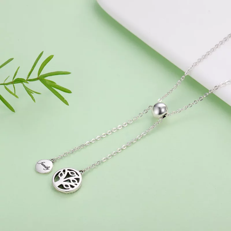 (afbeelding voor) Pandora Style Stamboom en thuis Chain Ketting - SCN106 - Bekijken 7