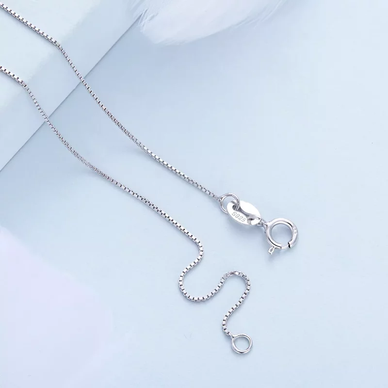 (afbeelding voor) Pandora Style Starburst Waterdruppel Ketting - BSN259 - Bekijken 5