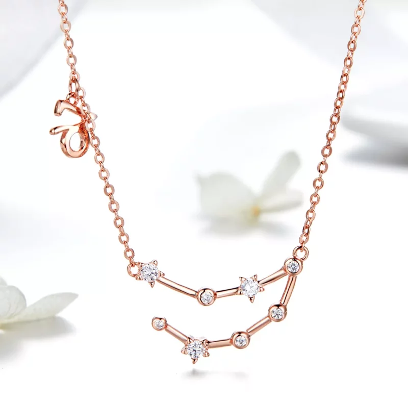 (afbeelding voor) Pandora Style Steenbok Ketting - BSN026 - Bekijken 2