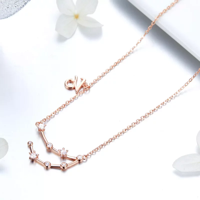 (afbeelding voor) Pandora Style Steenbok Ketting - BSN026 - Bekijken 3