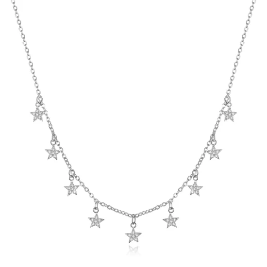 (afbeelding voor) Pandora Style Ster Ketting - BSN116
