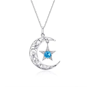 (afbeelding voor) Pandora Style Sterrenhemel Chain Ketting - SCN278
