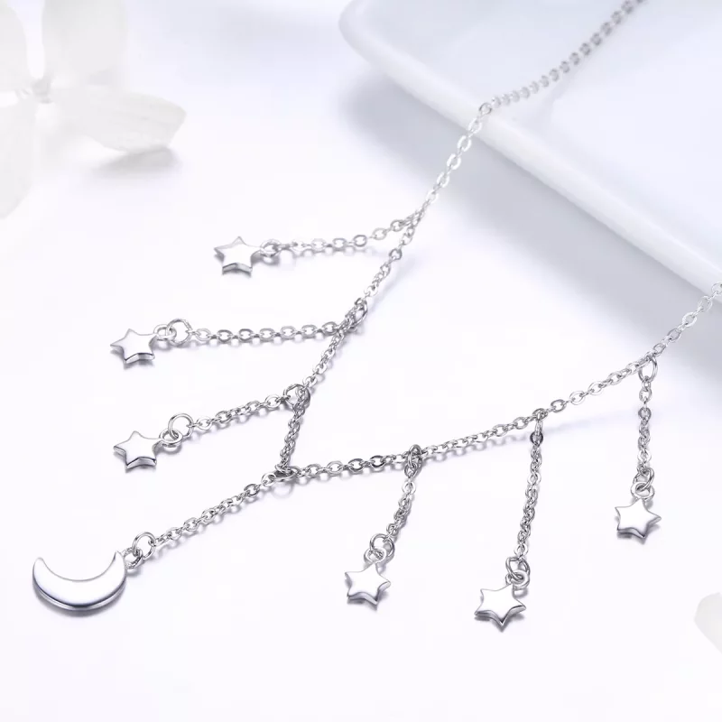 (afbeelding voor) Pandora Style Sterrenhemel Chain Ketting - SCN301 - Bekijken 3