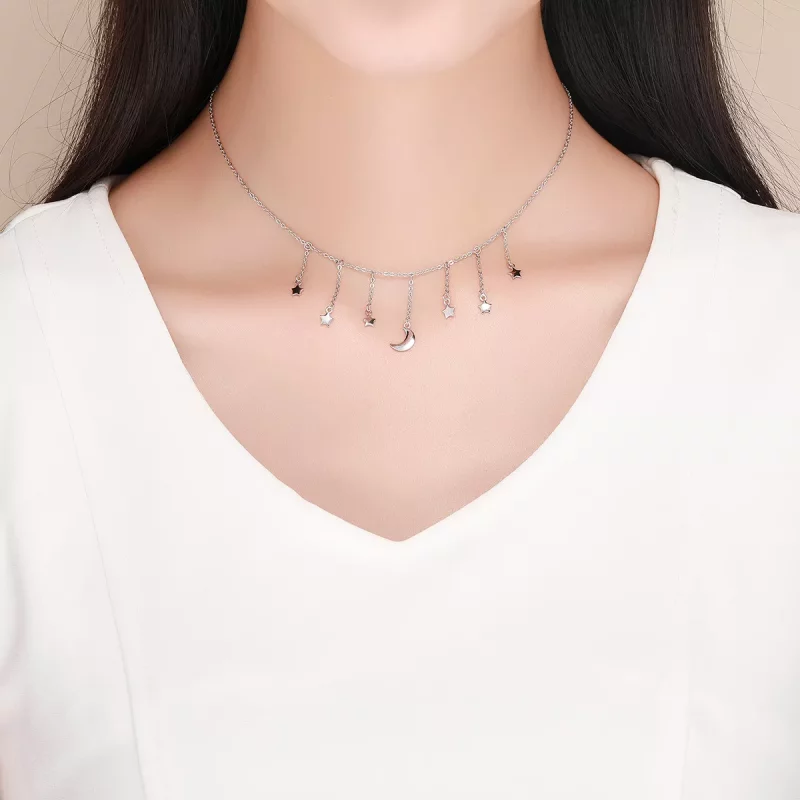 (afbeelding voor) Pandora Style Sterrenhemel Chain Ketting - SCN301 - Bekijken 6