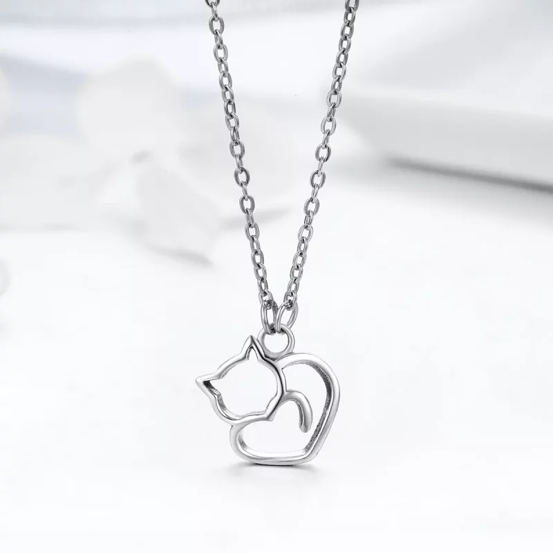(afbeelding voor) Pandora Style Stomme kat Chain Ketting - SCN188 - Bekijken 4