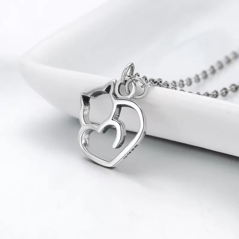 (afbeelding voor) Pandora Style Stomme kat Chain Ketting - SCN188 - Bekijken 5