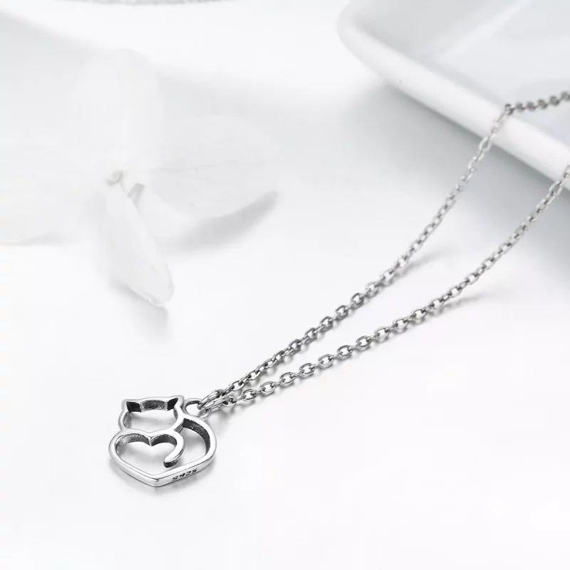 (afbeelding voor) Pandora Style Stomme kat Chain Ketting - SCN188 - Bekijken 6