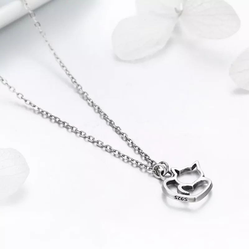 (afbeelding voor) Pandora Style Stomme kat Chain Ketting - SCN188 - Bekijken 7