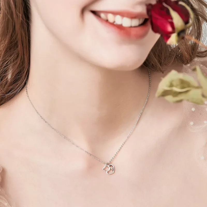 (afbeelding voor) Pandora Style Stomme kat Chain Ketting - SCN188 - Bekijken 10