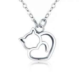 Pandora Style Stomme kat Chain Ketting - SCN188 (afbeelding voor) Pandora Style Stomme kat Chain Ketting - SCN188
